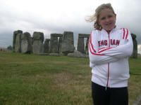 England_513[1].jpg - Alyssa Baber at Stonehenge in England  Alyssa Baber is the daughter of Stanley Sherman Baber and Lily Bannon of Noblesville, Indiana.